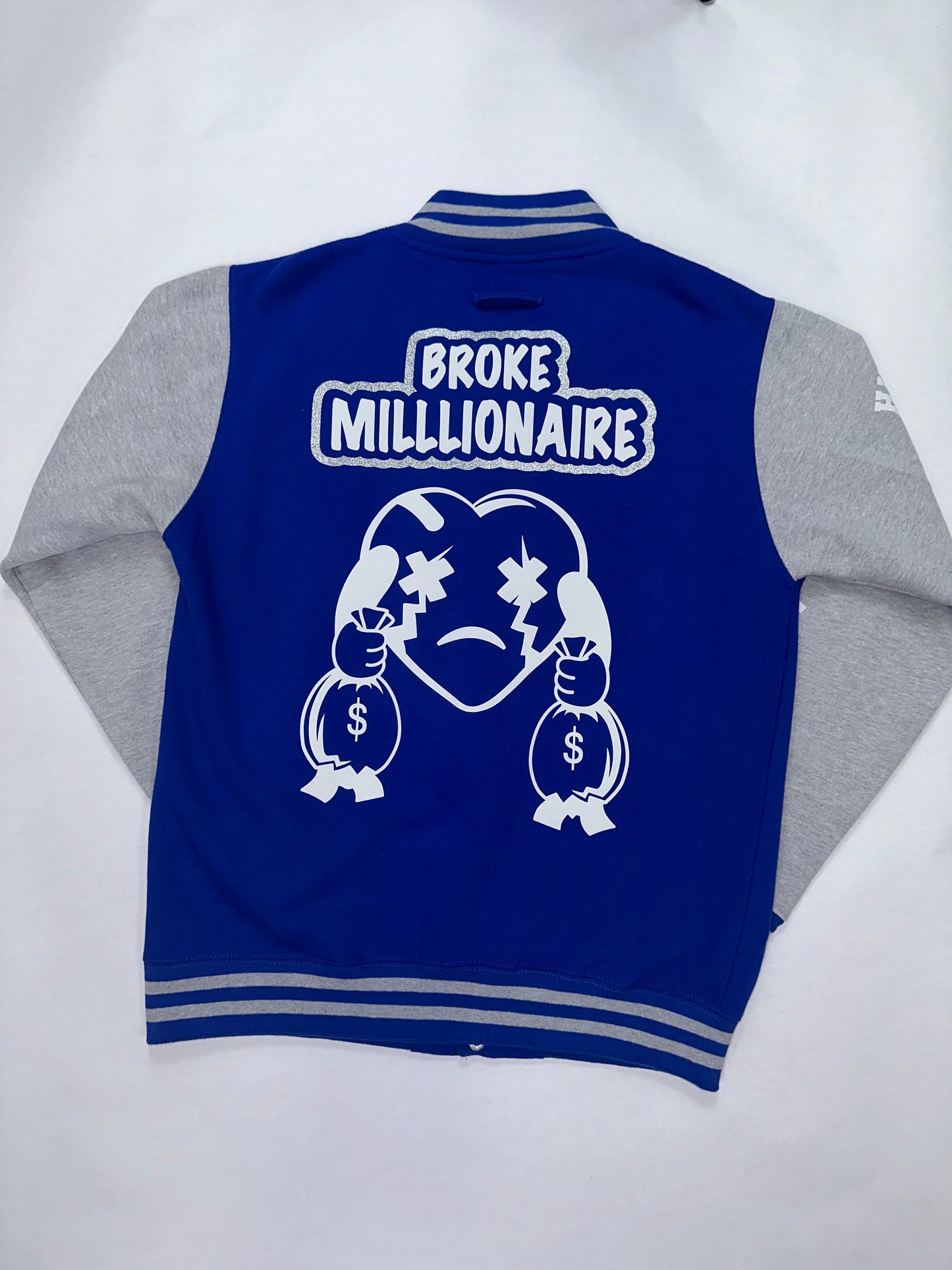 Broke Millionaire Varsity Jacket