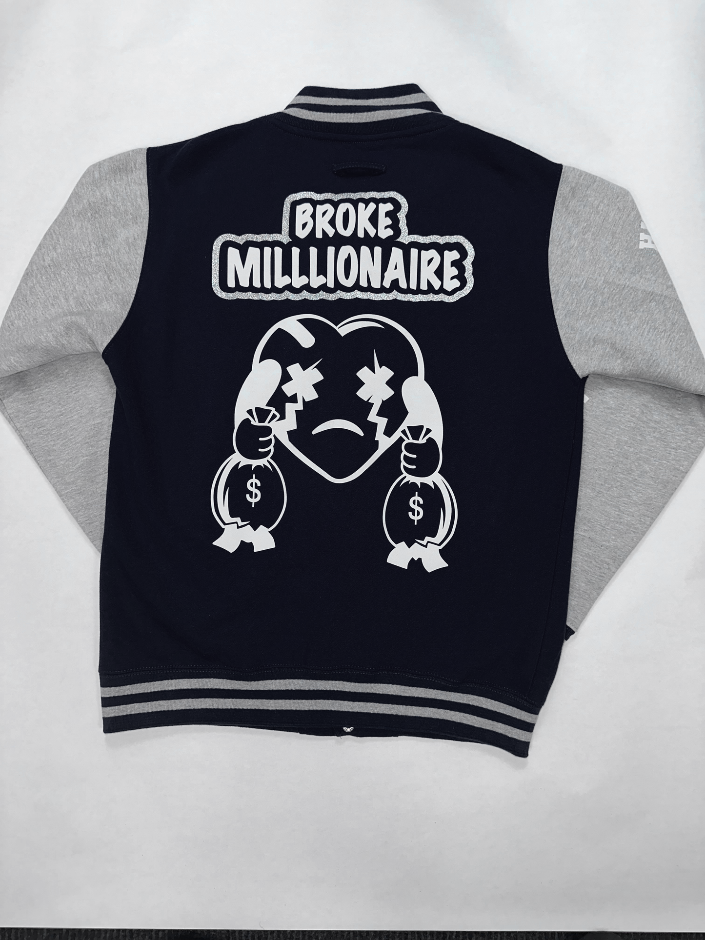 Broke Millionaire Varsity Jacket
